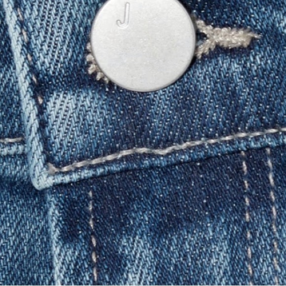 JBrand Alana distressed mid-rise skinny jeans - Picture 3 of 5